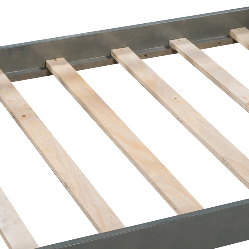 Harriet Bee Vosgan Solid Wood Daybed with Trundle & Reviews Wayfair